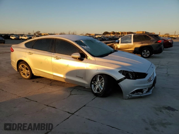 2018 Ford Fusion Hybrid SE with VIN 3FA6P0LU6JR114693, listed as a Copart auction lot 38021423 with 65,591 mi miles. Bid and sale history available at carsss.com. Image 4.