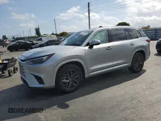 2024 Lexus TX with VIN 5TDAAAA63RS006363, listed as a Copart auction lot 51313465 with 14,314 mi miles and Salvage Title. Bid and sale history available at carsss.com. Image 1.