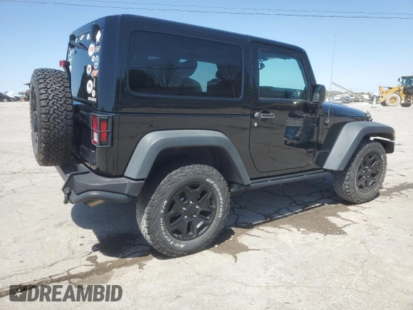 2013 Jeep Wrangler Sahara with VIN 1C4AJWBG8DL602065, listed as a Copart auction lot 52082535 with 110,727 mi miles and Salvage title. Bid and sale history available at DreamBid. Image 3.