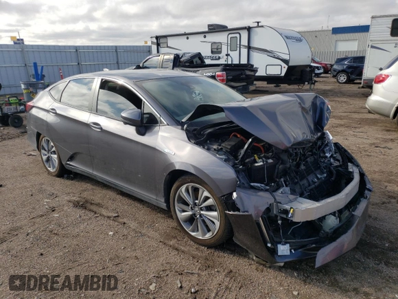 2018 Honda Clarity Plug-In Hybrid Touring with VIN JHMZC5F37JC010052, listed as a Copart auction lot 79629024 with 82,025 mi miles and Salvage Title. Bid and sale history available at carsss.com. Image 4.