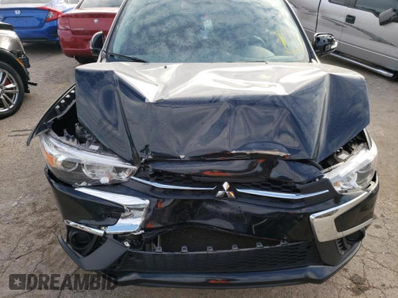 2019 Mitsubishi Outlander Sport ES 2.0 with VIN JA4AP3AU5KU013996, listed as a Copart auction lot 61707182 with 93,002 mi miles. Bid and sale history available at carsss.com. Image 7.