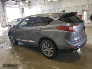 2019 Acura RDX w/Technology Pkg with VIN 5J8TC2H57KL013945, listed as a Copart auction lot 52996775 with 92,136 mi miles and Salvage Title. Bid and sale history available at carsss.com. Image 2.