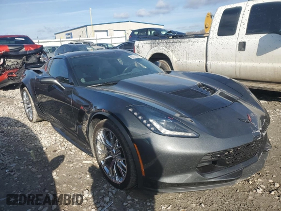 2017 Chevrolet Corvette Z06 3LZ with VIN 1G1YU2D64H5605132, listed as a Copart auction lot 86913304 with 57,490 mi miles and Salvage Title. Bid and sale history available at carsss.com. Image 4.