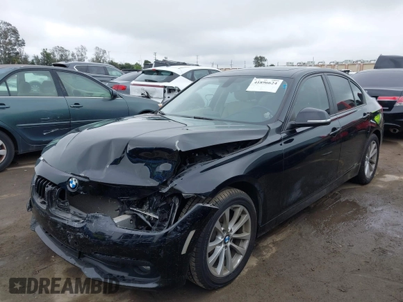 2016 BMW 3 Series 320i with VIN WBA8A9C51GK617012, listed as a IAAI auction lot 41896624 with 56,289 mi miles. Bid and sale history available at carsss.com. Image 17.