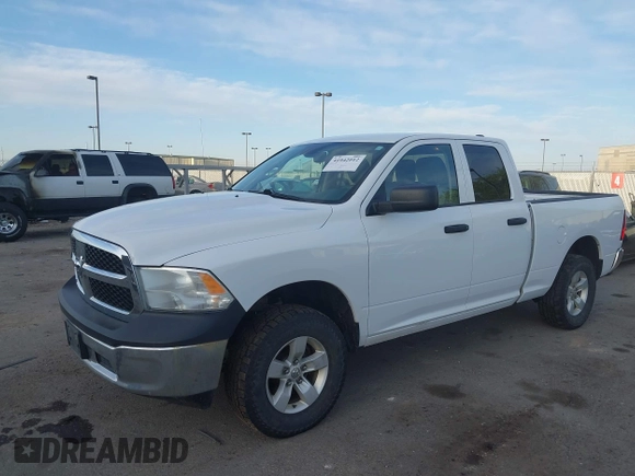 2013 Ram 1500 Express with VIN 1C6RR7FG0DS712875, listed as a IAAI auction lot 41942012 with 222,367 mi miles. Bid and sale history available at carsss.com. Image 2.