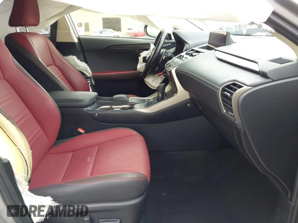2018 Lexus NX 300 with VIN JTJBARBZ4J2168975, listed as a IAAI auction lot 42439794 with 58,087 mi miles and . Bid and sale history available at DreamBid. Image 5.