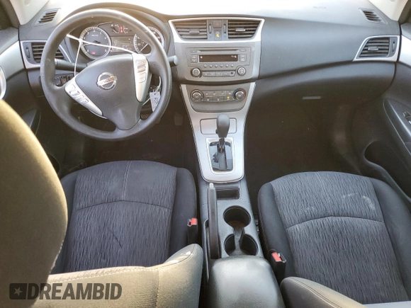 2014 Nissan Sentra SV with VIN 3N1AB7AP6EY247929, listed as a Copart auction lot 52724835 with 190,155 mi miles and Salvage Title. Bid and sale history available at DreamBid. Image 8.