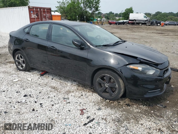 2015 Dodge Dart SXT with VIN 1C3CDFBBXFD309354, listed as a Copart auction lot 57439585 with 139,064 mi miles and Salvage title. Bid and sale history available at DreamBid. Image 4.