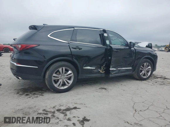 2022 Acura MDX с VIN 5J8YE1H37NL037062, выставлен на аукционе Copart как лот 56418195 с пробегом 46 330 миль миль и Чистый • Clean title. История ставок и продаж доступна на DreamBid. Изображение 3.