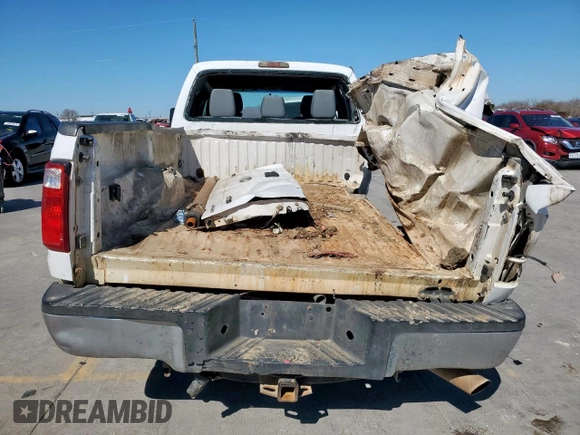 2011 Ford F-250 XL with VIN 1FT7W2A62BEA25449, listed as a Copart auction lot 46694135 with 399,254 mi miles and Salvage Title. Bid and sale history available at carsss.com. Image 6.
