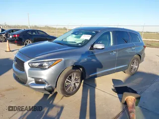 2019 Infiniti QX60 LUXE with VIN 5N1DL0MN1KC520817, listed as a IAAI auction lot 40931500 with 62,926 mi miles. Bid and sale history available at carsss.com. Image 17.