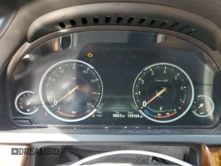 2015 BMW 7 Series 740i with VIN WBAYA6C58FD826779, listed as a Copart auction lot 53780095 with 139,104 mi miles and Clean Title. Bid and sale history available at carsss.com. Image 9.