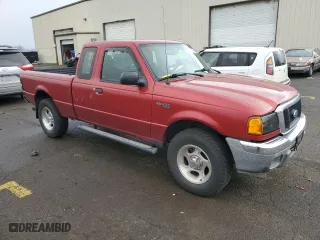 2005 Ford Ranger XLT with VIN 1FTZR45E55PB07231, listed as a Copart auction lot 83374294 with 145,940 mi miles and Salvage Title. Bid and sale history available at carsss.com. Image 4.