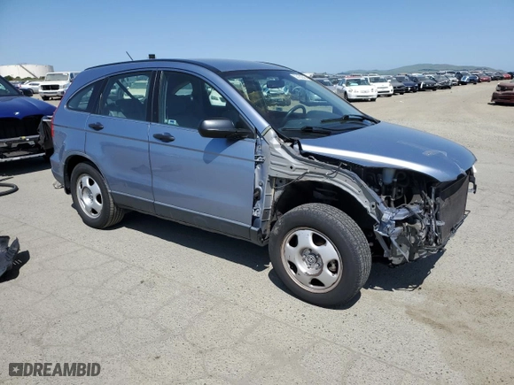 2007 Honda CR-V LX with VIN JHLRE48377C032437, listed as a Copart auction lot 53153045 with 108,949 mi miles and Salvage Title. Bid and sale history available at carsss.com. Image 4.