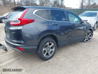2017 Honda CR-V EX-L with VIN 5J6RW2H8XHL015587, listed as a IAAI auction lot 41847706 with 72,955 mi miles. Bid and sale history available at carsss.com. Image 4.