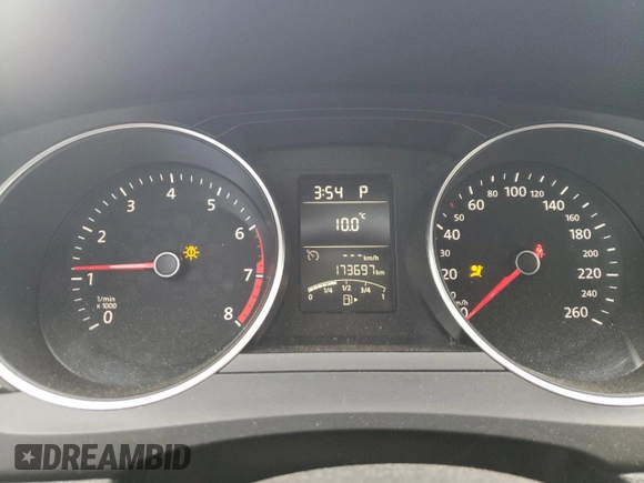 2015 Volkswagen Jetta SE z VIN 3VWD07AJ5FM209898, wystawiony jako Copart lot #49032185 z przebiegiem 173 697 mil mil oraz Szkoda całkowita • Salvage title. Historia ofert i sprzedaży dostępna na DreamBid. Obrazek 9.