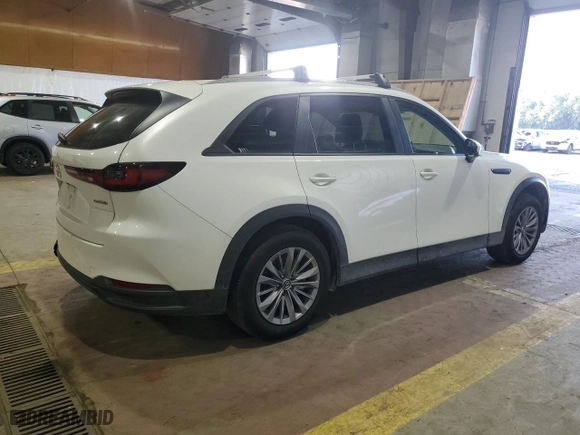 2024 Mazda CX-90 3.3 Turbo Select with VIN JM3KKAHD9R1132558, listed as a Copart auction lot 69250334 with 4,481 mi miles and Salvage Title. Bid and sale history available at carsss.com. Image 3.