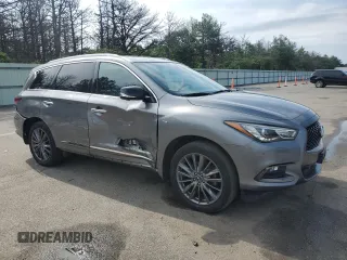 2020 Infiniti QX60 Luxe с VIN 5N1DL0MM1LC527839, выставлен на аукционе Copart как лот 62275995 с пробегом 89 188 миль миль и Списание • Salvage title. История ставок и продаж доступна на DreamBid. Изображение 4.
