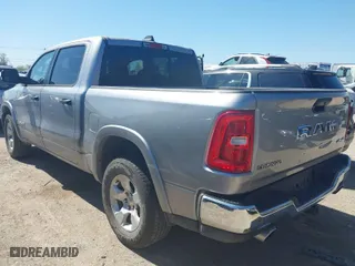2025 Ram 1500 Big Horn with VIN 1C6SRFFP3SN581139, listed as a IAAI auction lot 41840257 with 18,380 mi miles. Bid and sale history available at carsss.com. Image 3.