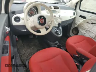 2013 FIAT 500 Pop with VIN 3C3CFFDR0DT514872, listed as a Copart auction lot 59517625 with 137,710 mi miles and Salvage title. Bid and sale history available at DreamBid. Image 8.
