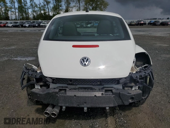 2013 Volkswagen Beetle 2.5L with VIN 3VWJP7AT9DM675704, listed as a Copart auction lot 53384125 with 27,902 mi miles and Salvage Title. Bid and sale history available at DreamBid. Image 6.