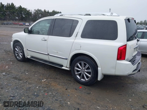 2008 Infiniti QX56 z VIN 5N3AA08C48N911000, wystawiony jako IAAI lot #41875186 z przebiegiem 295 813 mil mil oraz . Historia ofert i sprzedaży dostępna na DreamBid. Obrazek 3.