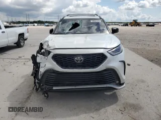 2023 Toyota Highlander L with VIN 5TDKDRAH0PS021783, listed as a Copart auction lot 58024745 with 61,752 mi miles and Salvage title. Bid and sale history available at DreamBid. Image 5.