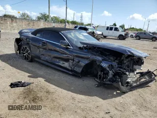 2019 BMW 8 Series M850i xDrive with VIN WBAFY4C55KBJ98774, listed as a Copart auction lot 77351894 with 0 mi miles and Non Repairable. Bid and sale history available at carsss.com. Image 4.