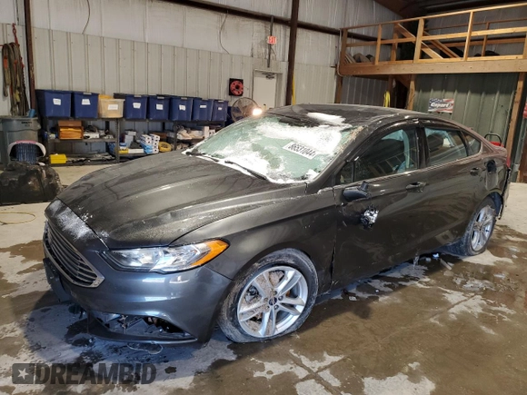2018 Ford Fusion SE with VIN 3FA6P0H71JR190955, listed as a Copart auction lot 86531044 with 78,387 mi miles and Salvage Title. Bid and sale history available at DreamBid. Image 1.