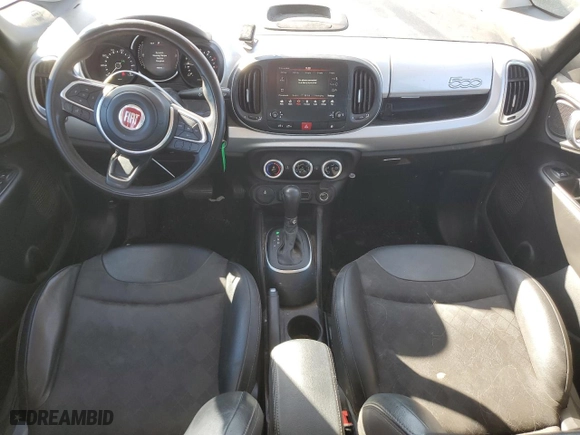 2019 FIAT 500L Pop with VIN ZFBNFAAHXKZ042353, listed as a Copart auction lot 77171484 with 78,373 mi miles and Salvage Title. Bid and sale history available at carsss.com. Image 8.