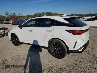 2024 Lexus RX with VIN 2T2BAMCA0RC059081, listed as a Copart auction lot 83385244 with 5,637 mi miles and Salvage Title. Bid and sale history available at carsss.com. Image 2.