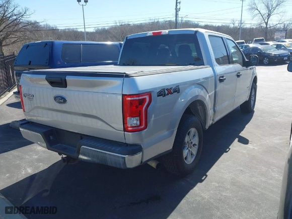 2017 Ford F-150 XL with VIN 1FTEW1EP4HFB42540, listed as a IAAI auction lot 41756397 with 188,916 mi miles. Bid and sale history available at carsss.com. Image 4.
