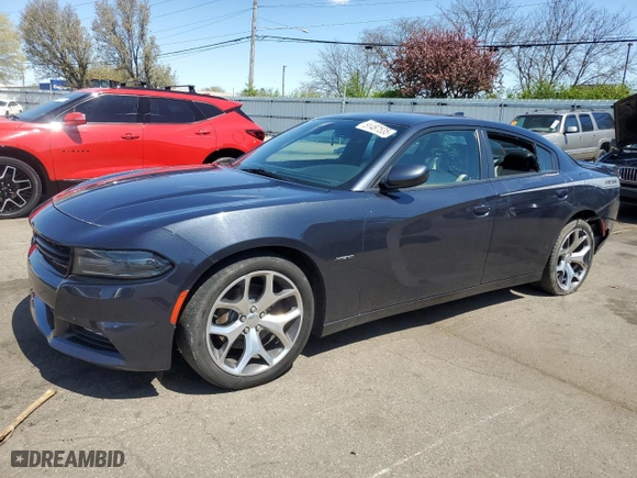 2016 Dodge Charger R/T with VIN 2C3CDXCT5GH327553, listed as a Copart auction lot 51487535 with 102,751 mi miles and Salvage Title. Bid and sale history available at carsss.com. Image 1.
