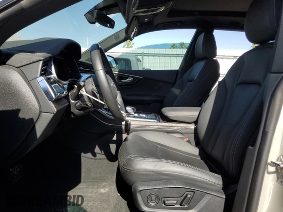 2023 Audi Q8 Premium Plus with VIN WA1EVBF14PD034863, listed as a Copart auction lot 52172605 with Not provided miles and Salvage title. Bid and sale history available at DreamBid. Image 7.