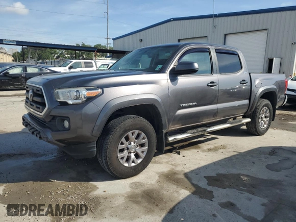 2017 Toyota Tacoma SR5 with VIN 5TFAZ5CN6HX042545, listed as a Copart auction lot 54960805 with 129,559 mi miles and Salvage Title. Bid and sale history available at DreamBid. Image 1.