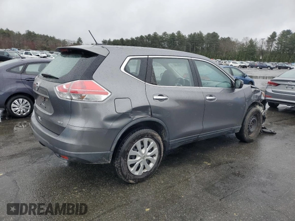 2015 Nissan Rogue SV with VIN KNMAT2MV7FP545416, listed as a Copart auction lot 51948015 with 138,476 mi miles and Salvage Title. Bid and sale history available at DreamBid. Image 3.