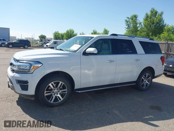 2023 Ford Expedition Max Limited with VIN 1FMJK2A84PEA55610, listed as a IAAI auction lot 42500550 with 48,006 mi miles and . Bid and sale history available at DreamBid. Image 14.