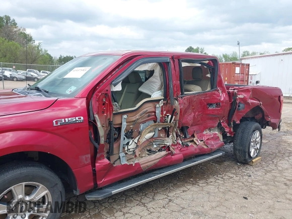 2017 Ford F-150 XL with VIN 1FTEW1CP5HFA51053, listed as a IAAI auction lot 41937593 with 119,050 mi miles and . Bid and sale history available at carsss.com. Image 6.