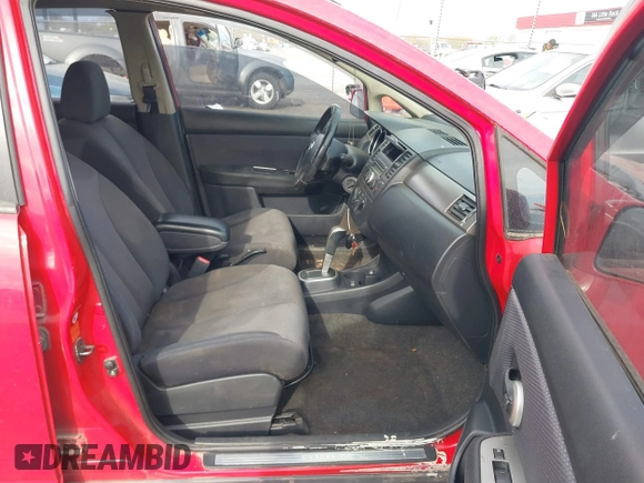 2007 Nissan Versa 1.8 S with VIN 3N1BC13E07L455704, listed as a IAAI auction lot 41859567 with 162,543 mi miles. Bid and sale history available at carsss.com. Image 5.