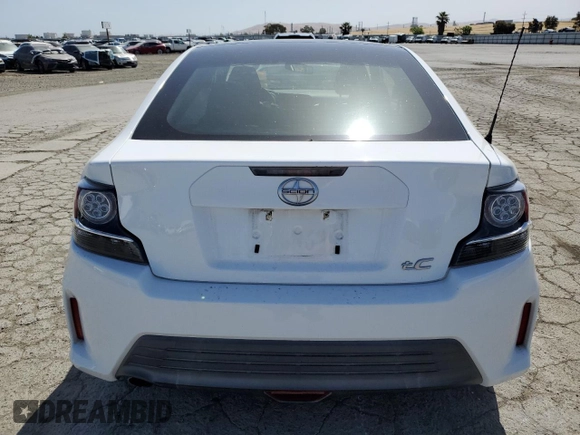2014 Scion tC z VIN JTKJF5C71E3082375, wystawiony jako Copart lot #56909095 z przebiegiem 140 165 mil mil oraz Szkoda całkowita • Salvage title. Historia ofert i sprzedaży dostępna na DreamBid. Obrazek 6.