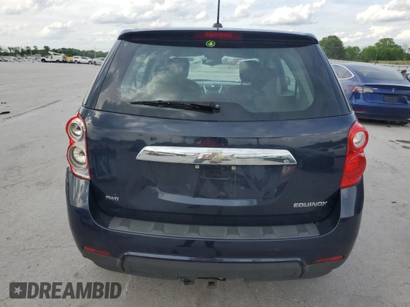 2015 Chevrolet Equinox LS with VIN 2GNFLEEK7F6252988, listed as a Copart auction lot 54527555 with 173,129 mi miles and Clean Title. Bid and sale history available at carsss.com. Image 6.