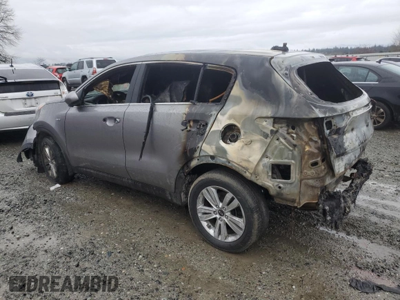 2017 Kia Sportage LX with VIN KNDPMCAC7H7289233, listed as a Copart auction lot 86997924 with Not Provided miles and Salvage Title. Bid and sale history available at DreamBid. Image 2.