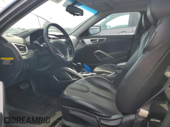 2012 Hyundai Veloster w/Gray Int with VIN KMHTC6AD9CU049604, listed as a Copart auction lot 59443995 with 170,313 mi miles and Clean title. Bid and sale history available at DreamBid. Image 7.