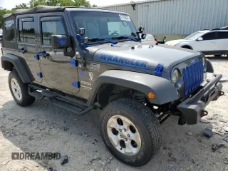 2018 Jeep Wrangler JK Unlimited Sport S with VIN 1C4BJWDG3JL899209, listed as a Copart auction lot 67705634 with 100,679 mi miles and Salvage Title. Bid and sale history available at carsss.com. Image 4.
