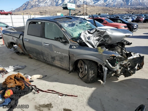 2012 Ram 1500 Outdoorsman with VIN 1C6RD7LT8CS335727, listed as a Copart auction lot 45923255 with 145,949 mi miles and Salvage Title. Bid and sale history available at carsss.com. Image 4.