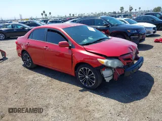 2012 Toyota Corolla L with VIN 2T1BU4EE9CC779644, listed as a IAAI auction lot 41829997 with 174,374 mi miles. Bid and sale history available at carsss.com. Image 1.