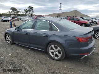 2019 Audi A4 Premium with VIN WAUDNAF45KA030818, listed as a Copart auction lot 53670475 with 55,800 mi miles and Salvage Title. Bid and sale history available at carsss.com. Image 2.