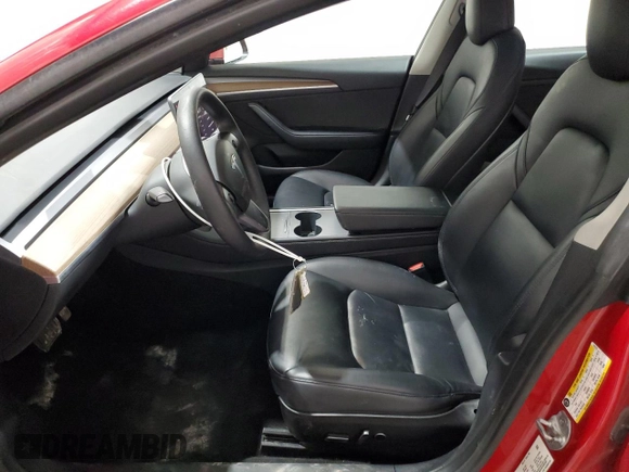 2022 Tesla Model 3 with VIN 5YJ3E1EA7NF372515, listed as a Copart auction lot 52853925 with 56,679 mi miles and Clean Title. Bid and sale history available at carsss.com. Image 7.