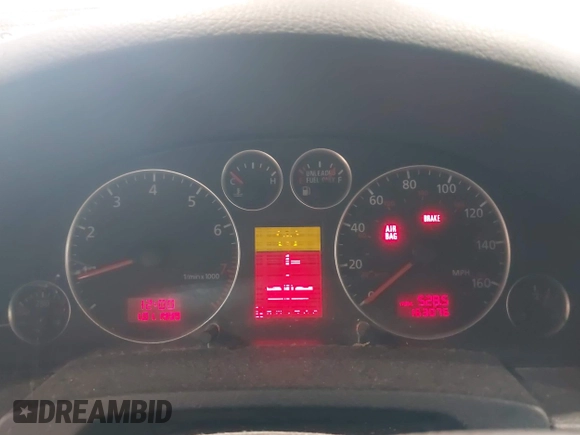 2001 Audi allroad A6 V8 with VIN WAUYP64B51N131875, listed as a IAAI auction lot 42128363 with 163,076 mi miles and . Bid and sale history available at DreamBid. Image 7.