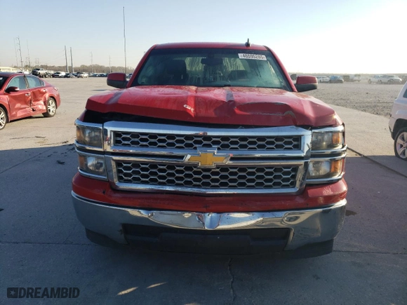 2015 Chevrolet Silverado 1500 LT with VIN 3GCPCREHXFG126279, listed as a Copart auction lot 46595285 with 245,752 mi miles and Salvage Title. Bid and sale history available at carsss.com. Image 5.